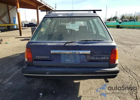 1988 Peugeot 505 Gls z USA, uszkodzony, nr VIN VF3BD8164JS422850